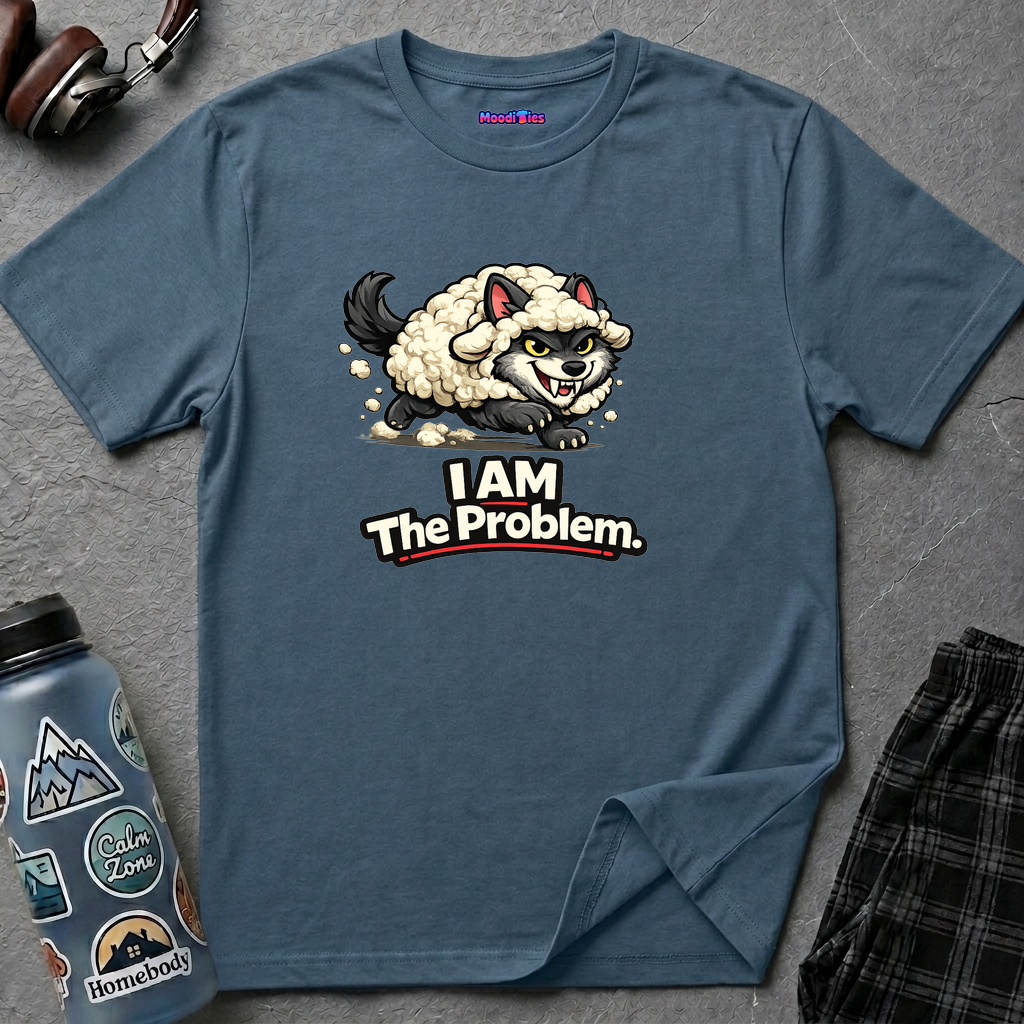 "I AM The Problem" Wolf in Sheep's Clothing T-Shirt