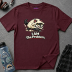"I AM The Problem" Wolf in Sheep's Clothing T-Shirt