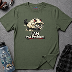"I AM The Problem" Wolf in Sheep's Clothing T-Shirt