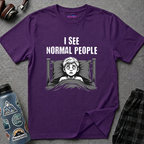 "I See Normal People" Spooked Boy T-Shirt