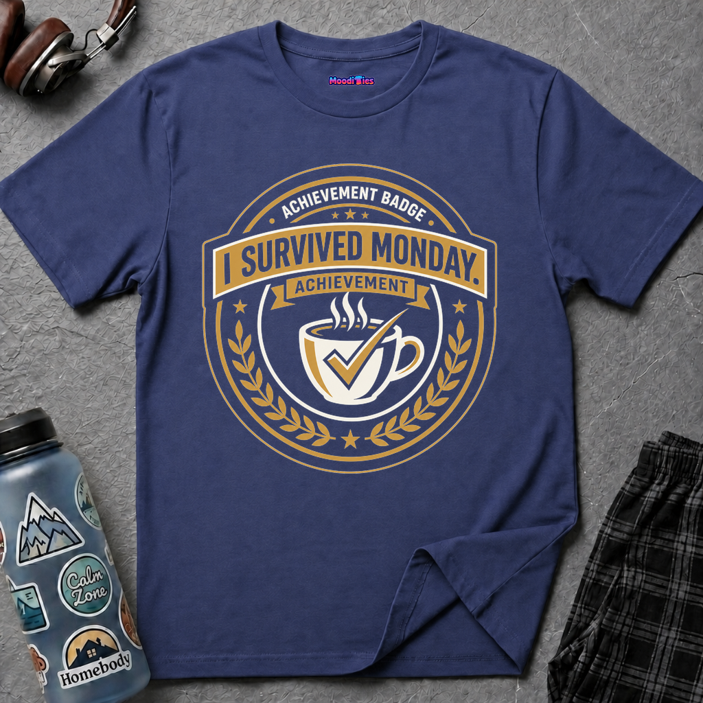 "I Survived Monday" T-Shirt