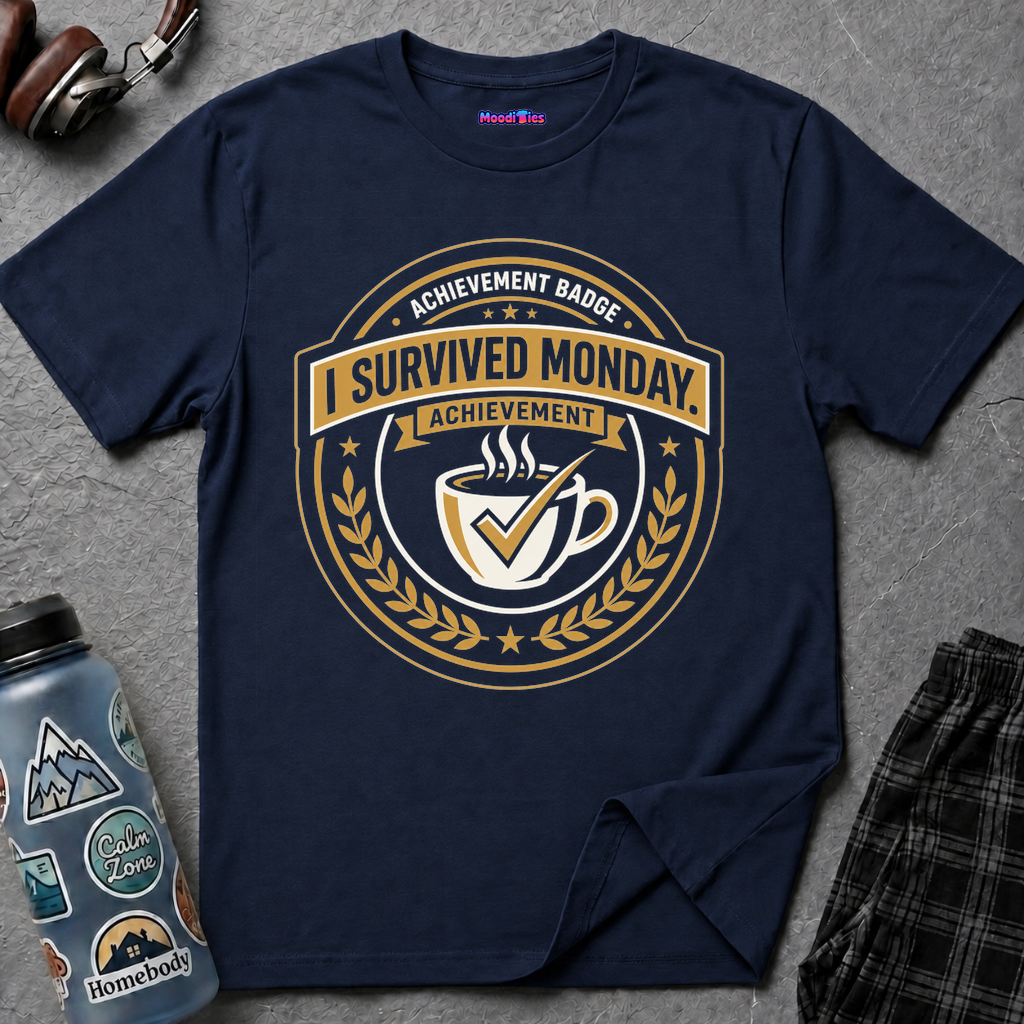 "I Survived Monday" T-Shirt