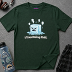 "I Tried Being Chill" Steaming Ice Cube T-Shirt