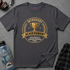 "Introvert Achievement: Successfully Avoided Everyone Today" T-Shirt
