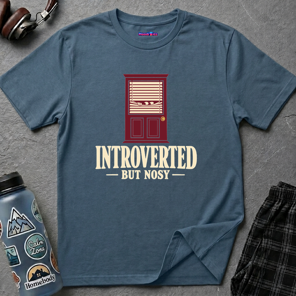 “Introverted But Nosy” Spying Eyes T-Shirt