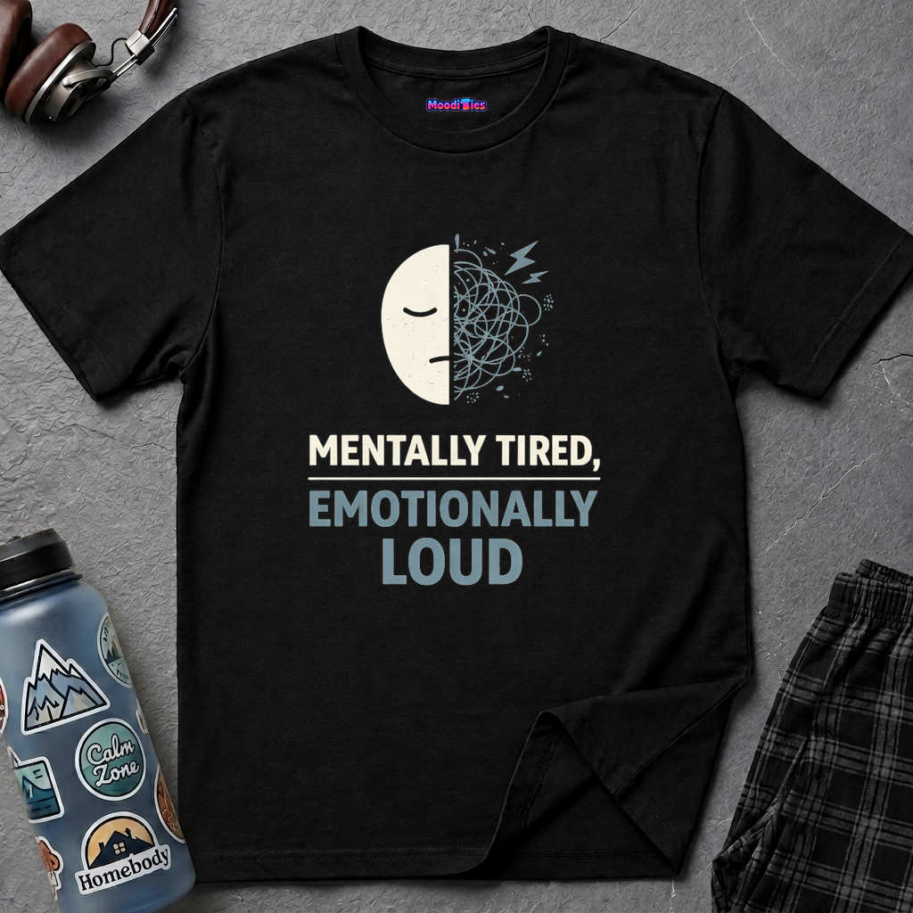 "Mentally Tired, Emotionally Loud" T-Shirt