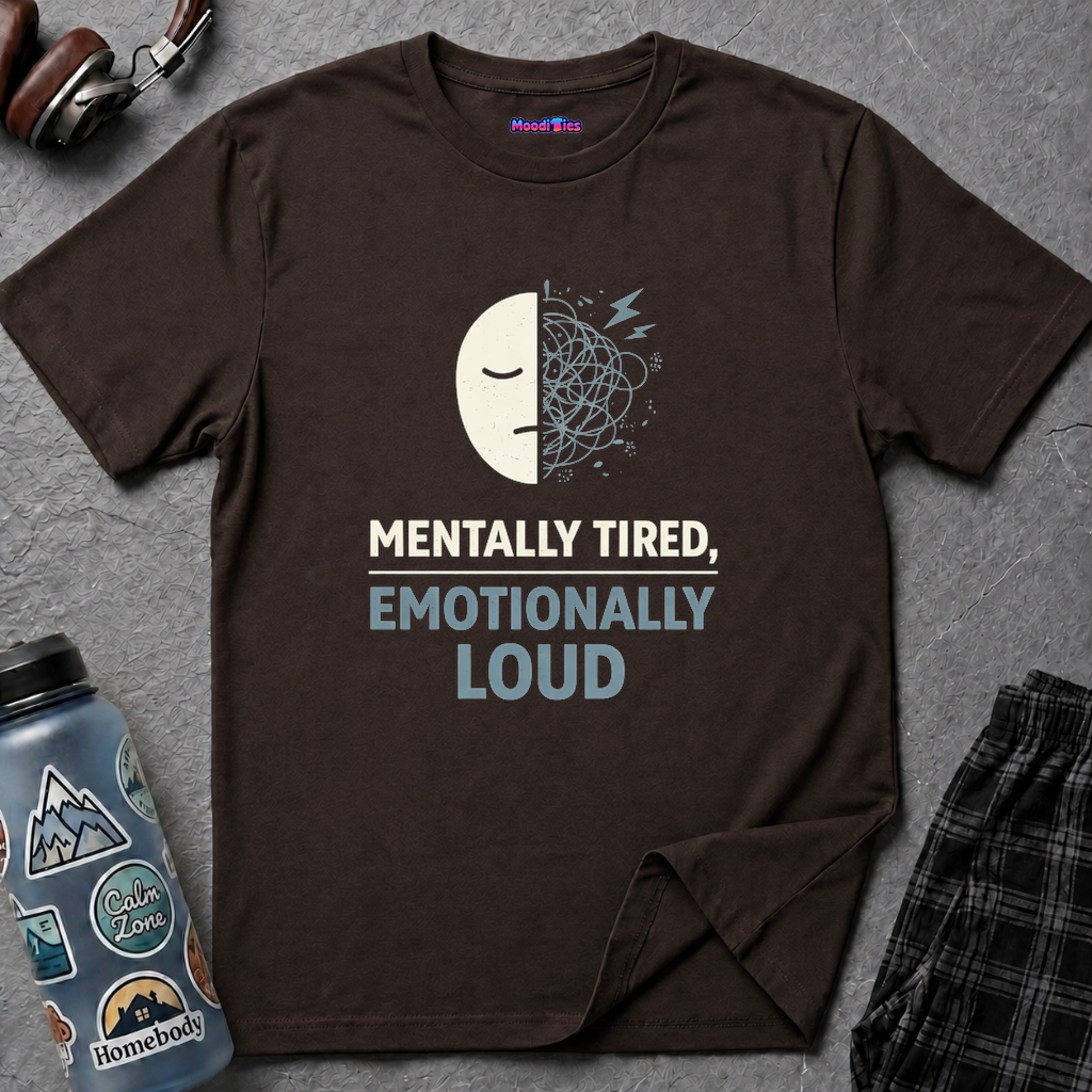 "Mentally Tired, Emotionally Loud" T-Shirt
