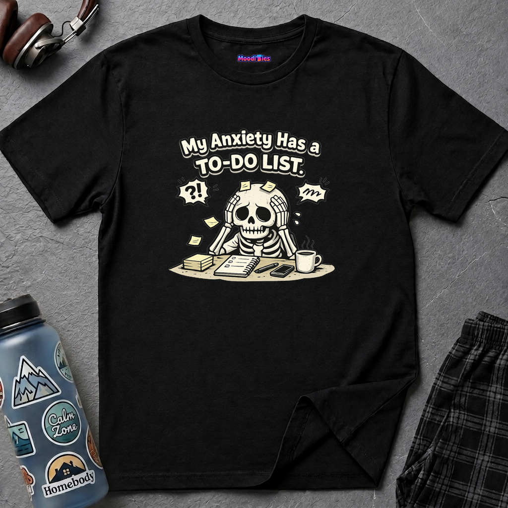 "My Anxiety Has a To-Do List" T-Shirt