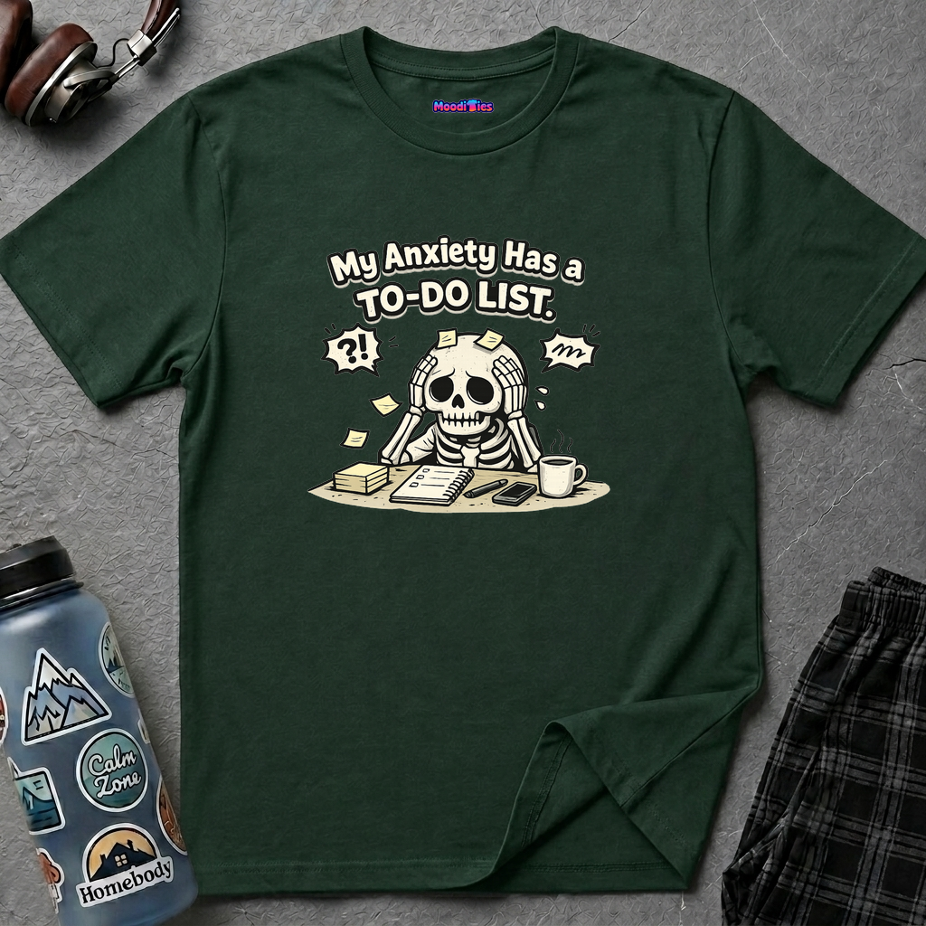 "My Anxiety Has a To-Do List" T-Shirt