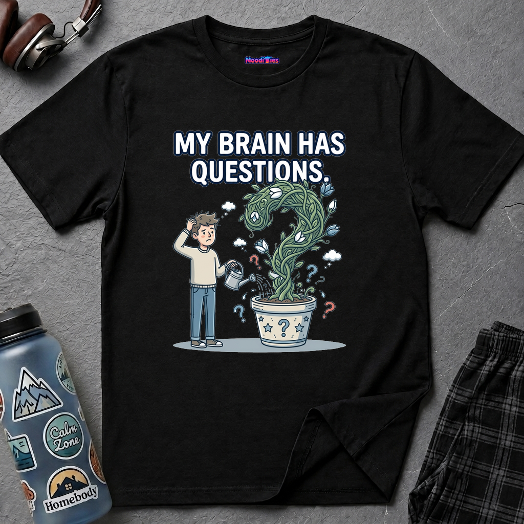 "My Brain Has Questions" Mystery Plant T-Shirt