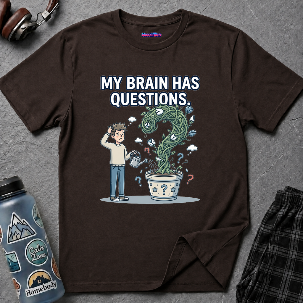 "My Brain Has Questions" Mystery Plant T-Shirt