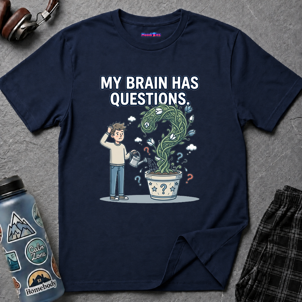 "My Brain Has Questions" Mystery Plant T-Shirt
