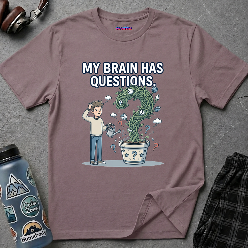 "My Brain Has Questions" Mystery Plant T-Shirt