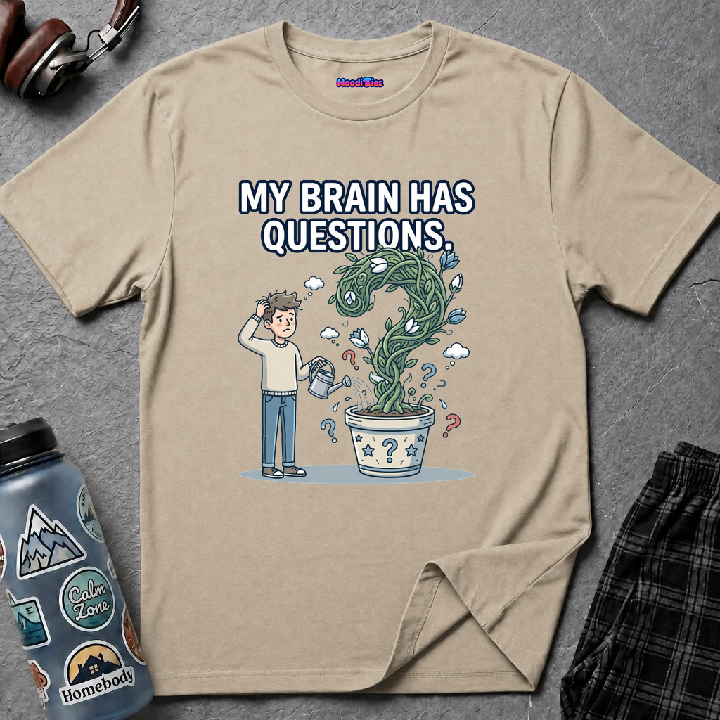 "My Brain Has Questions" Mystery Plant T-Shirt