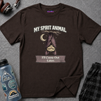 "My Spirit Animal: Bat (I'll Come Out Later)" T-Shirt