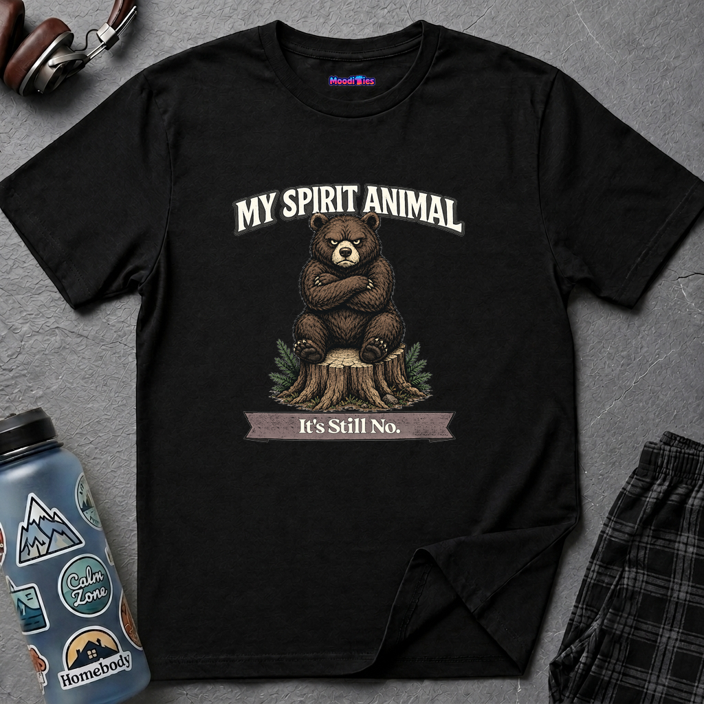 "My Spirit Animal: Bear (It's Still No)" T-Shirt