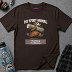 "My Spirit Animal: Beaver (Building Problems)" T-Shirt