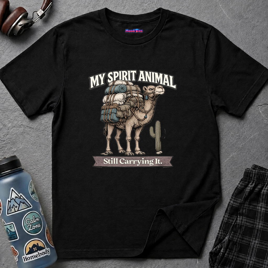 "My Spirit Animal: Camel (Still Carrying It)" T-Shirt