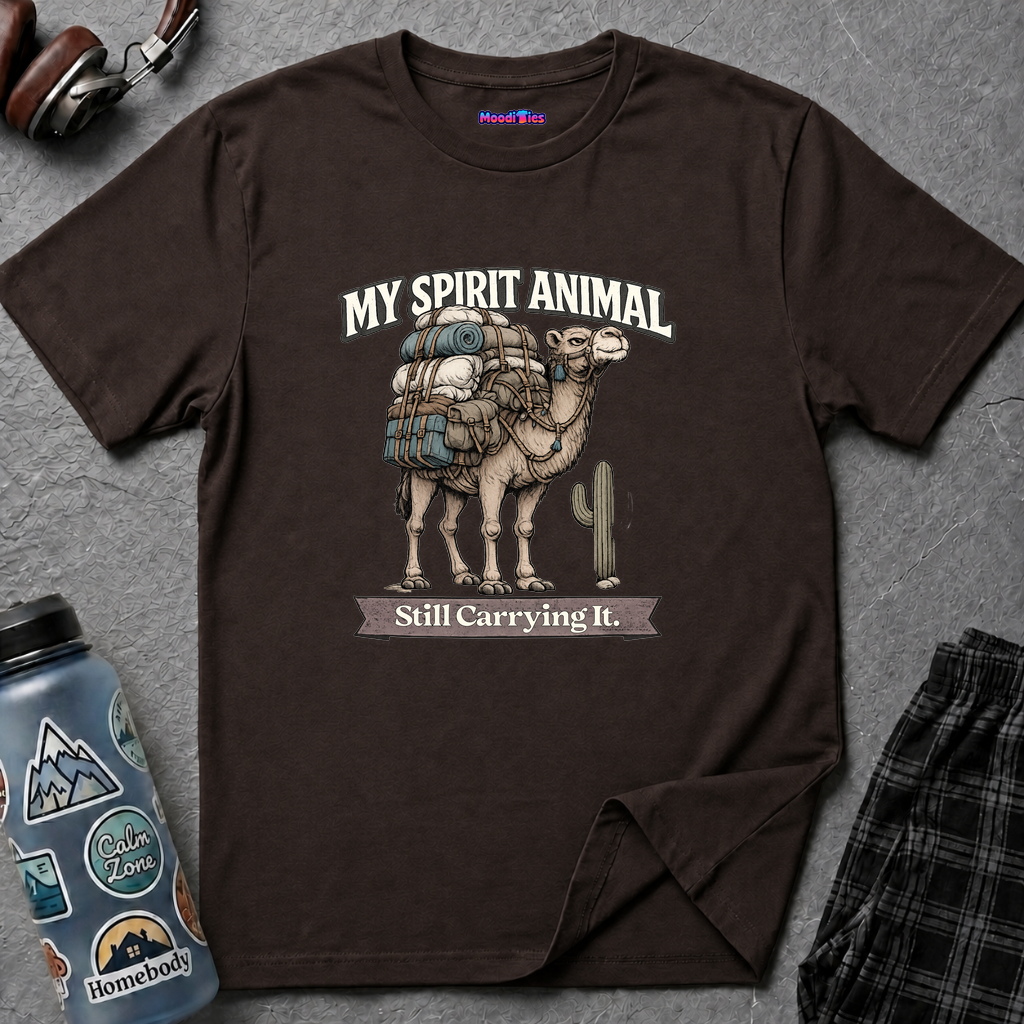 "My Spirit Animal: Camel (Still Carrying It)" T-Shirt