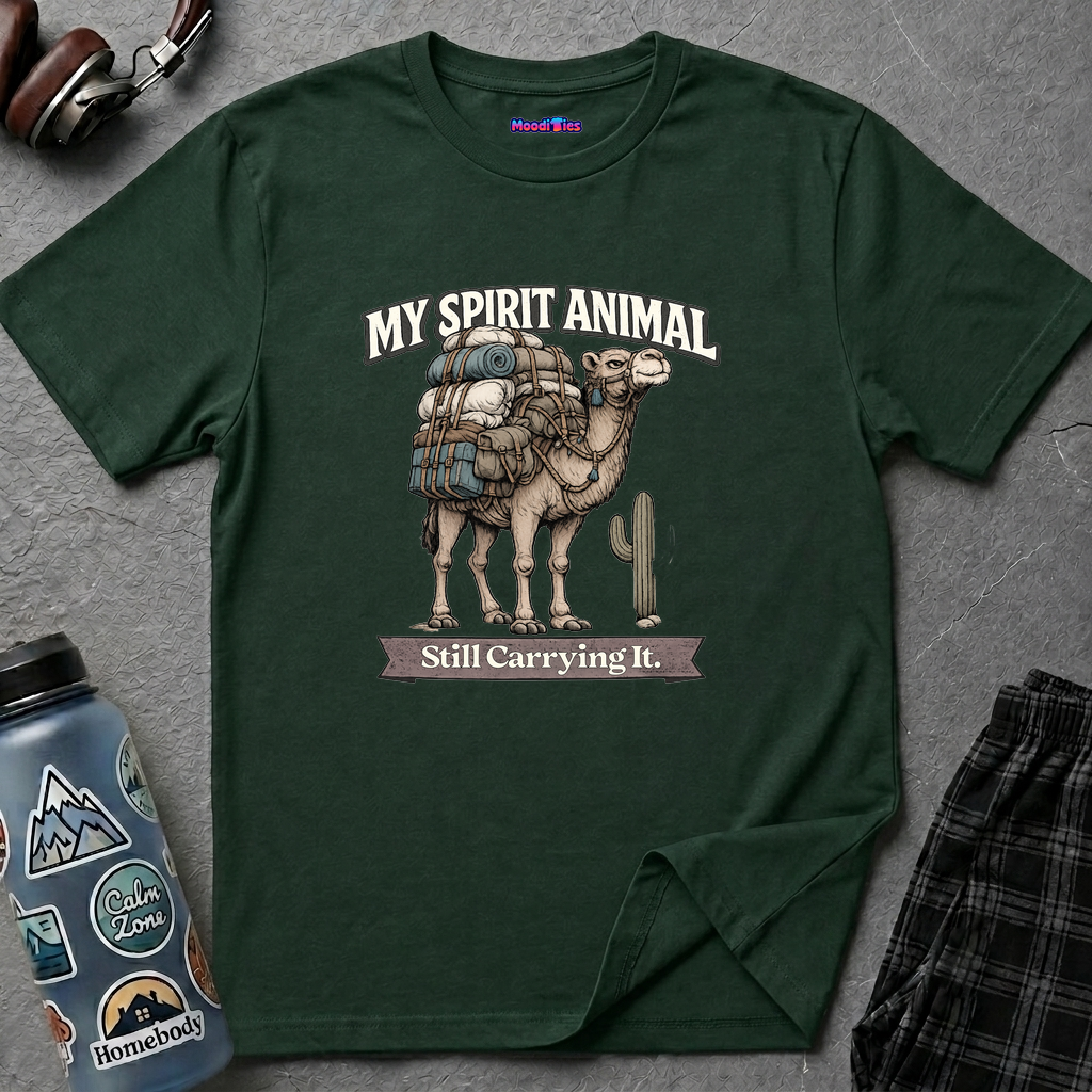 "My Spirit Animal: Camel (Still Carrying It)" T-Shirt