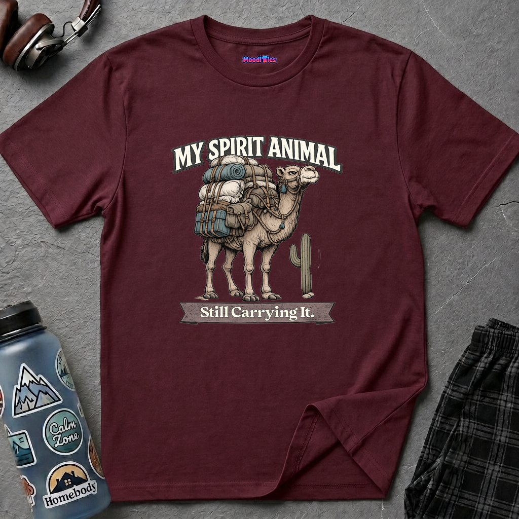 "My Spirit Animal: Camel (Still Carrying It)" T-Shirt