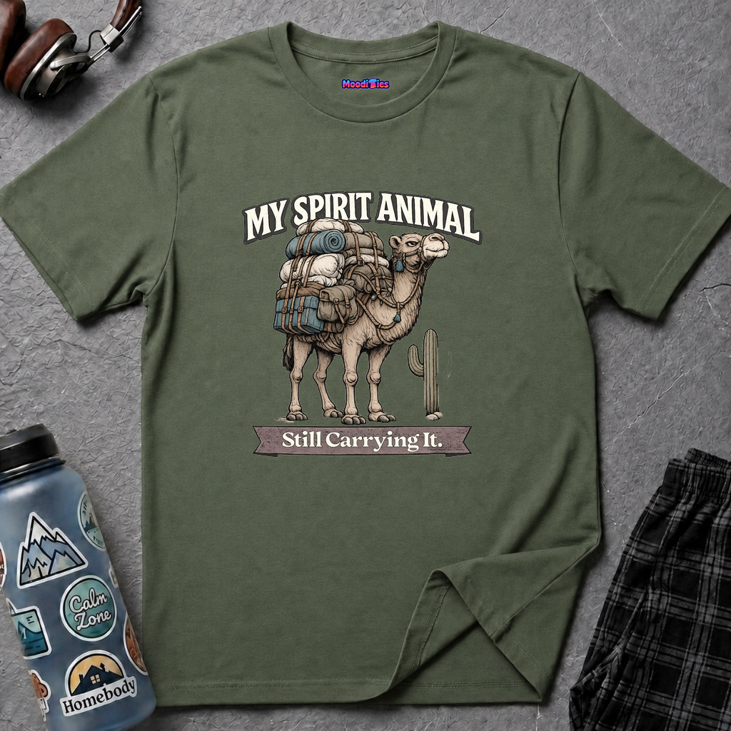 "My Spirit Animal: Camel (Still Carrying It)" T-Shirt
