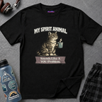 "My Spirit Animal: Cat (Sounds Like A YOU Problem)" T-Shirt