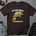 "My Spirit Animal: Chameleon (Adapting Again)" T-Shirt