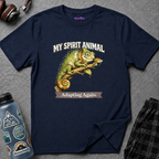 "My Spirit Animal: Chameleon (Adapting Again)" T-Shirt