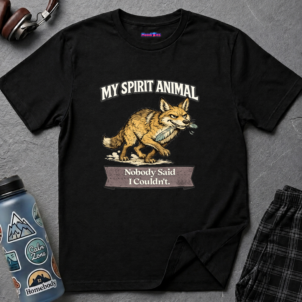 "My Spirit Animal: Coyote (Nobody Said I Couldn't)" T-Shirt