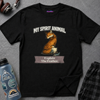 "My Spirit Animal: Fox (Explain The Feather)" T-Shirt