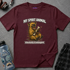 "My Spirit Animal: Hyena (Gleefully Unhinged)" T-Shirt