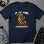 "My Spirit Animal: Hyena (Gleefully Unhinged)" T-Shirt