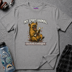 "My Spirit Animal: Hyena (Gleefully Unhinged)" T-Shirt