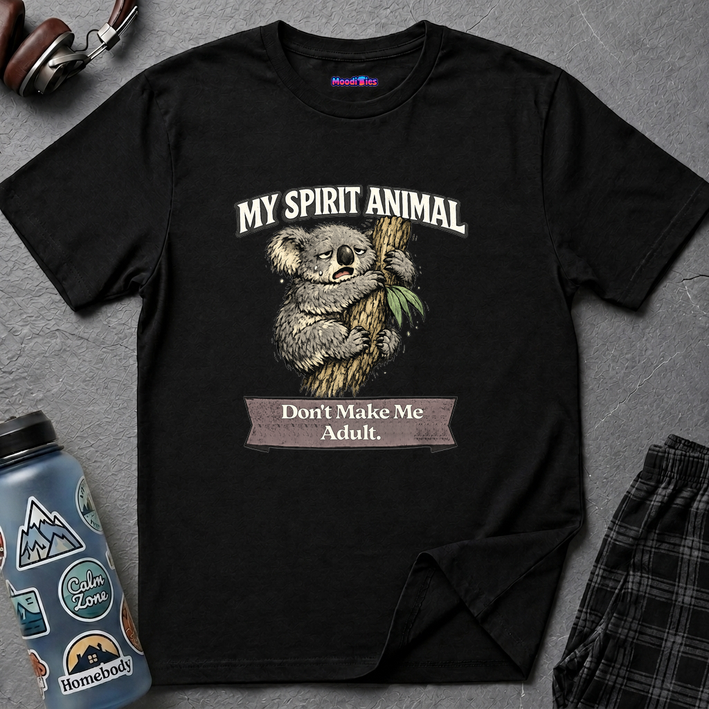 "My Spirit Animal: Koala (Don't Make Me Adult)" T-Shirt