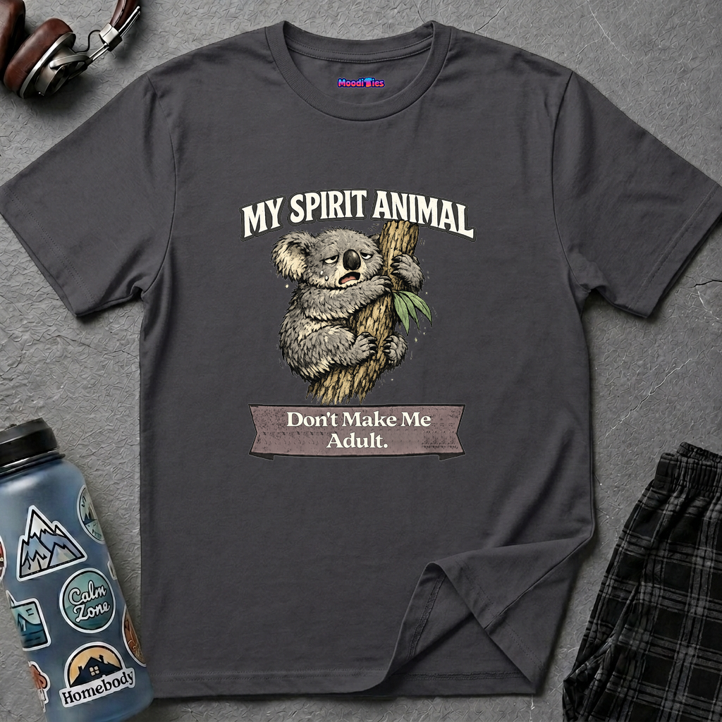 "My Spirit Animal: Koala (Don't Make Me Adult)" T-Shirt
