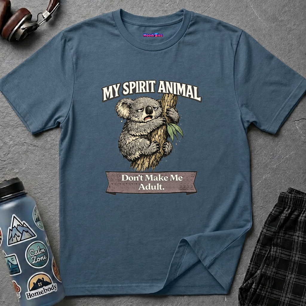 "My Spirit Animal: Koala (Don't Make Me Adult)" T-Shirt