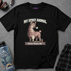 "My Spirit Animal: Llama (Don't Make Me)" T-Shirt