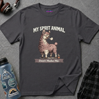 "My Spirit Animal: Llama (Don't Make Me)" T-Shirt
