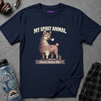 "My Spirit Animal: Llama (Don't Make Me)" T-Shirt
