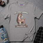 "My Spirit Animal: Llama (Don't Make Me)" T-Shirt