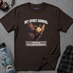 "My Spirit Animal: Moth (Making Terrible Decisions)" T-Shirt
