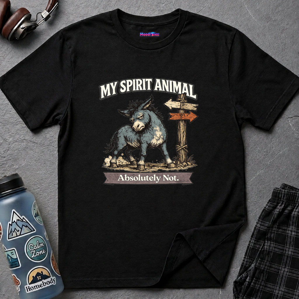 "My Spirit Animal: Mule (Absolutely Not)" T-Shirt