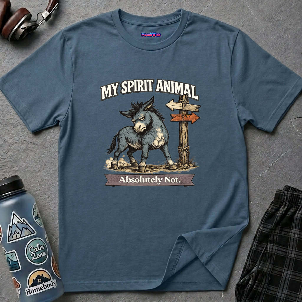 "My Spirit Animal: Mule (Absolutely Not)" T-Shirt