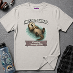 "My Spirit Animal: Otter (Floating Through Life)" T-Shirt