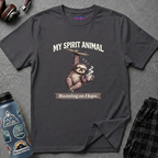 "My Spirit Animal: Sloth (Running on Hope)" T-Shirt