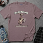 "My Spirit Animal: Sloth (Running on Hope)" T-Shirt