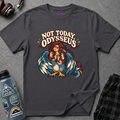"Not Today, Odysseus" Siren with Coffee T-Shirt