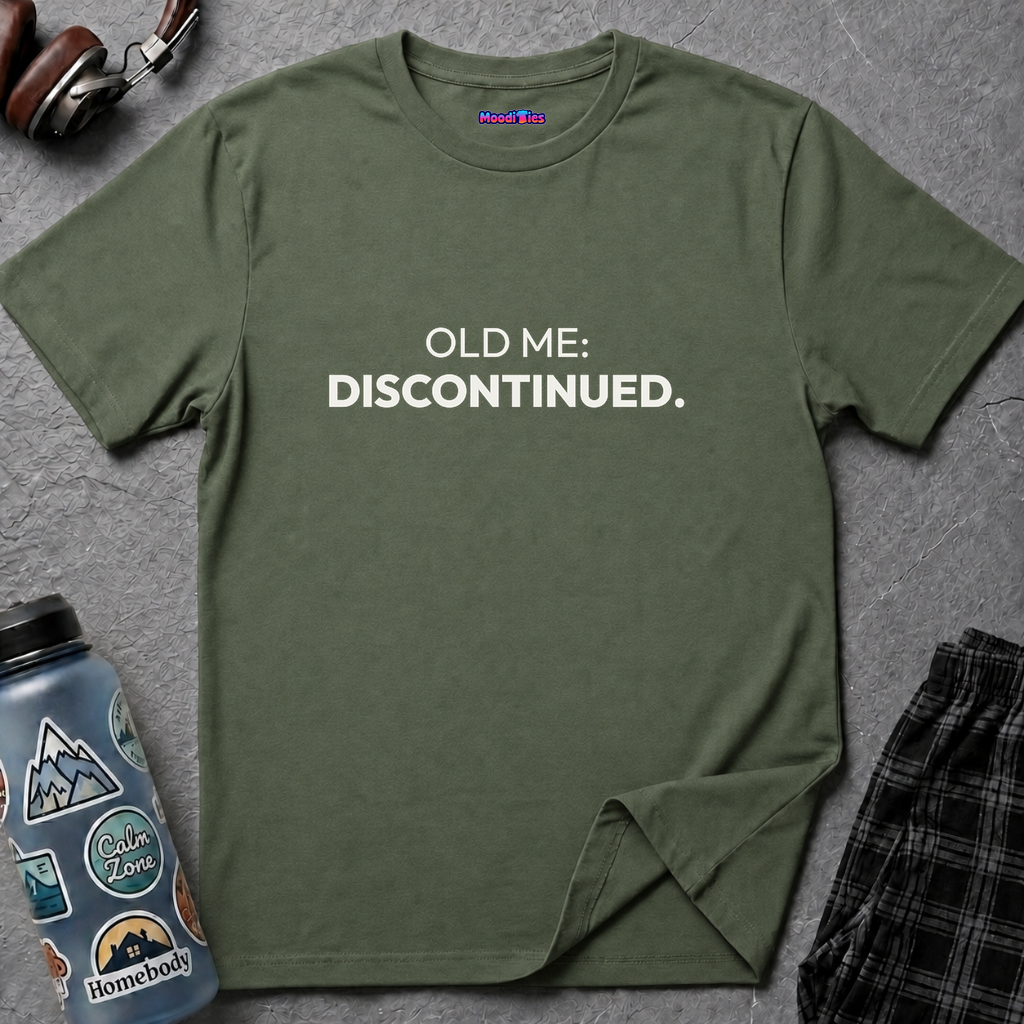 "Old Me: Discontinued." T-Shirt