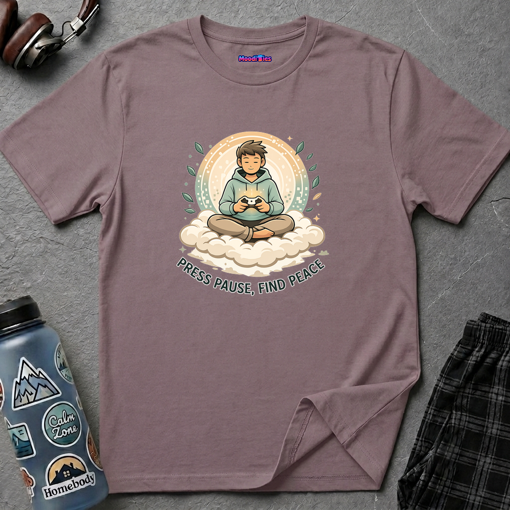 "Press Pause, Find Peace" T-Shirt